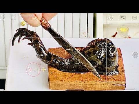 🐸 Go Catch and Cooking Cheetos Fried Frog in Miniature Kitchen - ASMR Video by ViVy MiNi Cooking