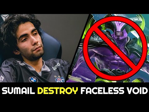 SUMAIL destroy Faceless Void with Scepter Build Slark