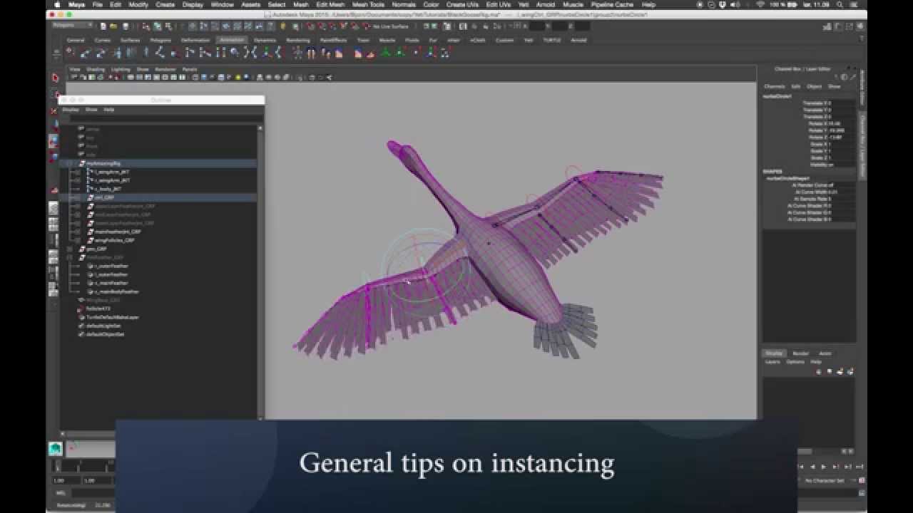 Yeti Feather tutorial series