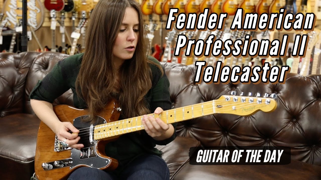 Fender American Professional II Telecaster Roasted Pine | Guitar of the Day - Angela Petrilli