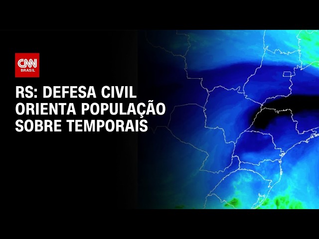 Defesa Civil do RS orienta população sobre níveis de alerta para temporais | BASTIDORES CNN