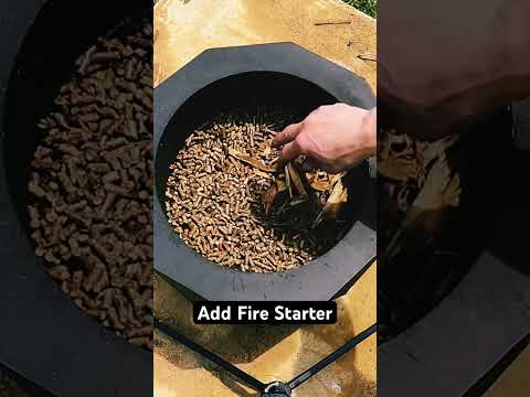 🔥 Blue Sky fire pit with pellets
