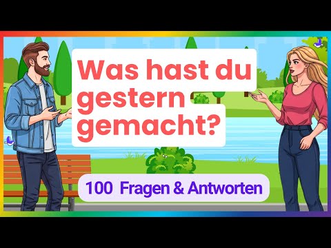 Meistere die Vergangenheit mit 100 Alltagsdialogen auf Deutsch! | Deutsch lernen (A1-A2)