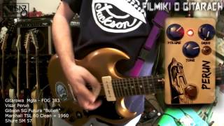 Video thumbnail for Visar Stompboxes PERUN - Gromowładny Distortion Fuzz Overdrive w jednym - FOG 383 by ksantyp77