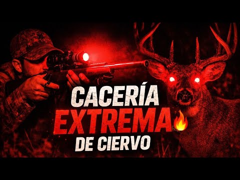 🌙 CACERÍA NOCTURNA DE CIERVO | Tensión total en la oscuridad 🦌🔥