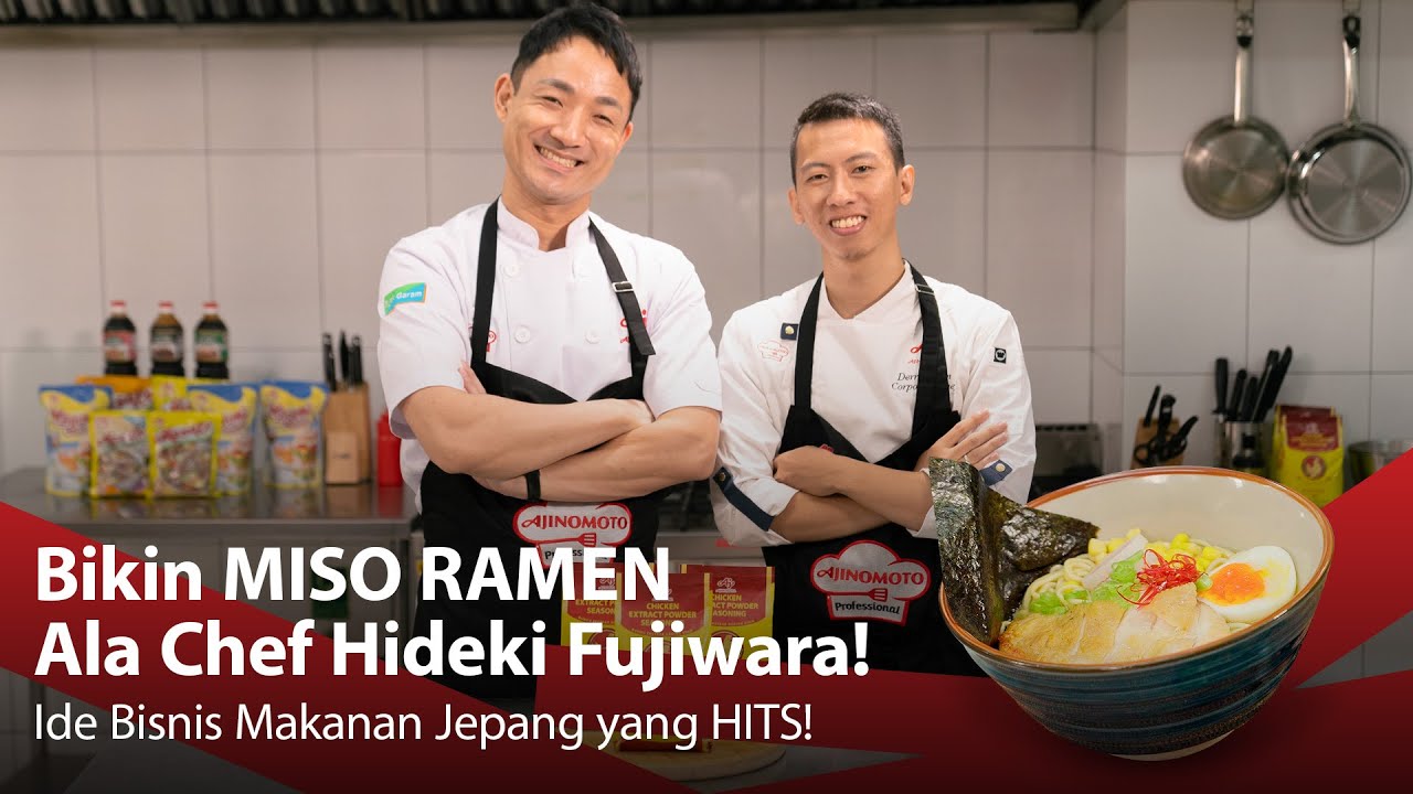 MISO RAMEN Ala Chef Hideki Fujiwara | Ide Bisnis Makanan Jepang yang HITS!