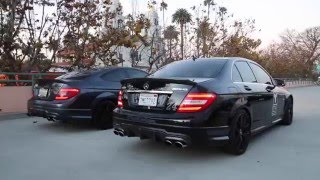 How to Terrorize Beverly Hills: Buy an AMG! Revs, pulls, exhaust notes and more!