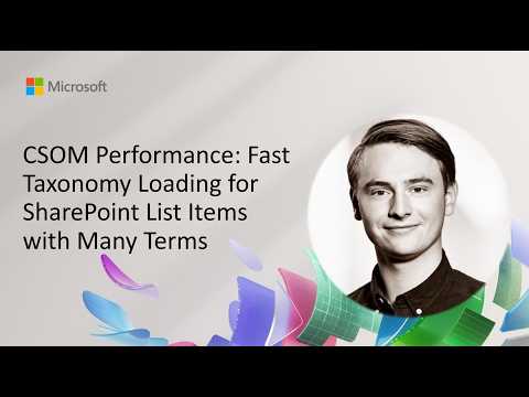 SharePoint: Fast Taxonomy Loading SharePoint: Fast Taxonomy Loading