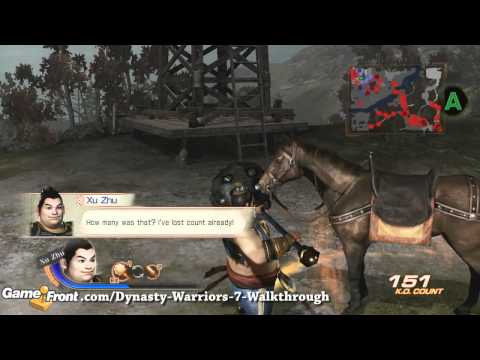 Dynasty Warriors 7 PT. 9 Walkthrough - Story Mode - Wei - Battle of Xu Province - Part 2