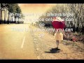 Needtobreathe - a place only you can go (lyrics)