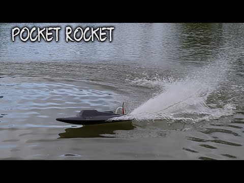Custom Rc Boat In Action - SSS 2960 3000kv, Turnigy Marine 70a, Oxidean 3619 Prop