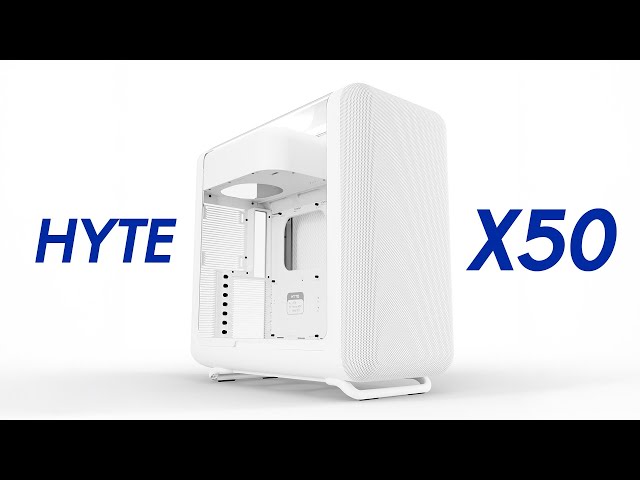 HYTE X50 เคสโค้ง ๆ มน ๆ พื้นที่กว้าง ระบายอากาศดี