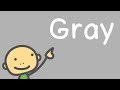 Gray Things for Kids | Learn the Color Gray | Videos for kids