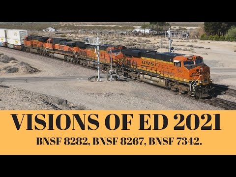 BNSF Train Videos Cajon Sub MP 10.6 Intermodal Trains