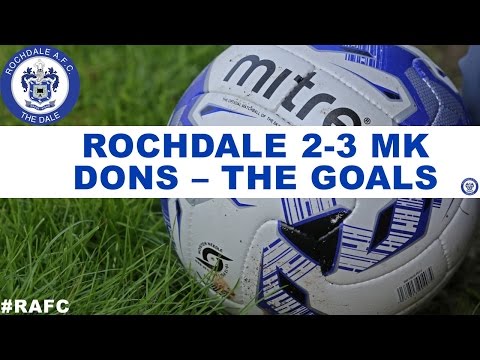 Rochdale 2-3 MK Dons: April 25th 2015: The Goals