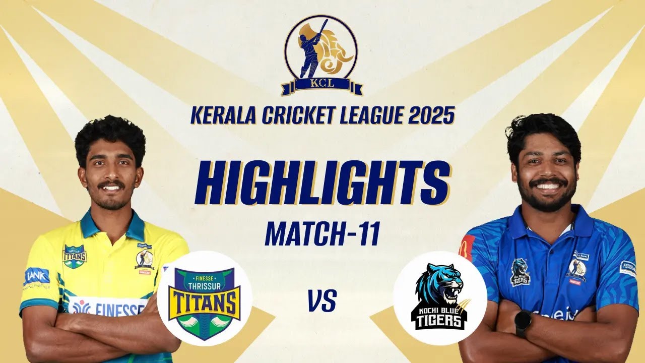Thrissur Titans VS Kochi Blue Tigers