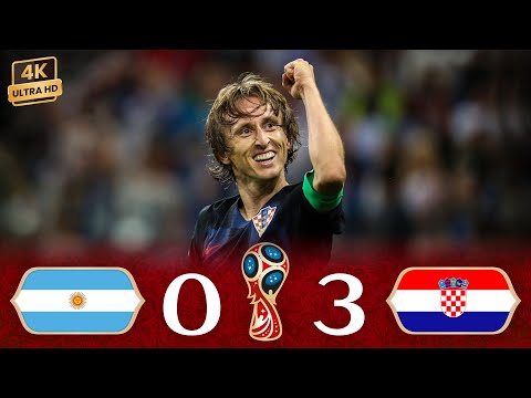 Highlights - “Argentina (0-3) Croatia” 🔥 ❯ FIFA World Cup 🇷🇺 Russia [2018] 🌍 | 6K