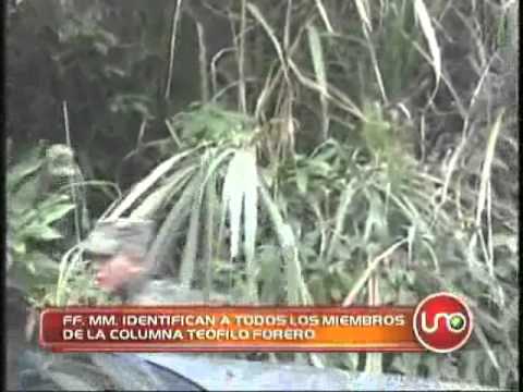 FF MM identifican a todos los miembros de la Teófilo Forero