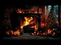 ❌NO ADS❌ Relaxing Christmas Fireplace Music🎄Piano Music & Fireplace Ambience for Sleep, Work, Study