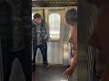 Homeless Man Fight Over Air Force 1 On NYC Train