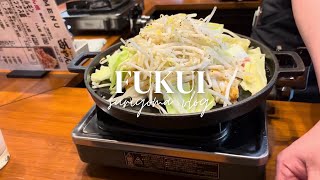 【福井再訪】福井・武生散策〜あわら温泉で極上の休日。夜食のホルモン焼きが最高すぎた…！DAY1-2