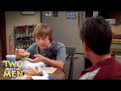 Jake Moves in for Three Months | Two and a Half Men