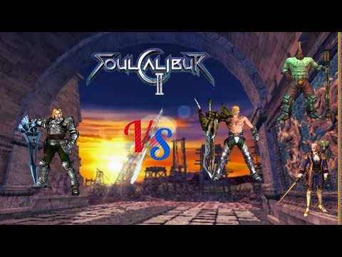 Soulcalibur 2 Siegfried VS Ivy, Astaroth and Nightmare