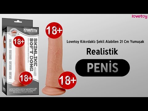 Lovetoy Kıkırdaklı Şekil Alabilen 21 cm Yumuşak Realistik Penis
