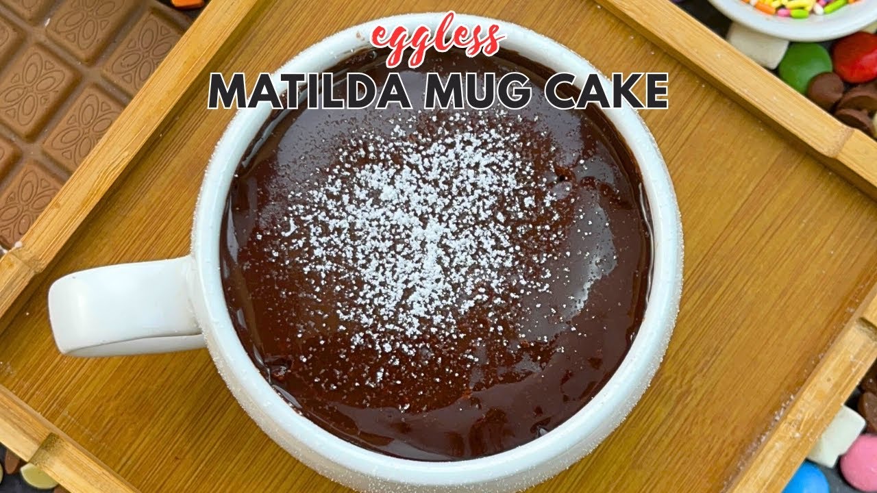Matilda Mug Cake (Eggless, Moist & Fudgy!)
