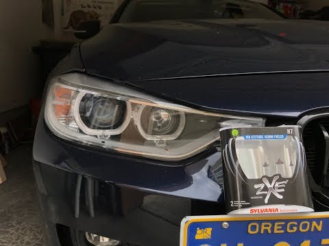 BMW F30 328i USR DEPO HEADLIGHT LOW BEAM REPLACEMENT