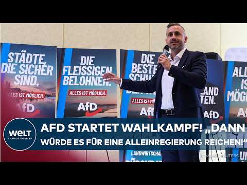 Video Thumbnail: SACHSEN-ANHALT: AfD startet Wahlkampf! Remigration, Rundfunk und Co. – das steht im neuen Programm