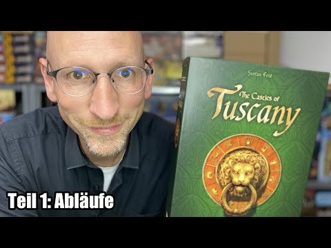 The Castles of Tuscany (alea / Ravensburger) - ab 10 Jahre - Teil 1 - Abläufe mit Stefan Feld