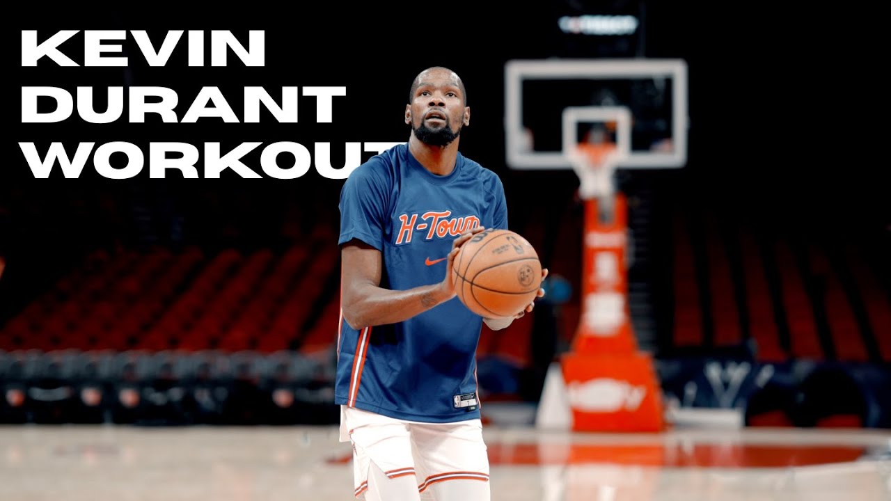 Kevin Durant Rockets Workout!