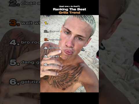 Ranking YOU HAVE SOMETHING IN YOUR TEETH / GRILLZ Trends (Part 3) #ranking #tiktok #trand #usa