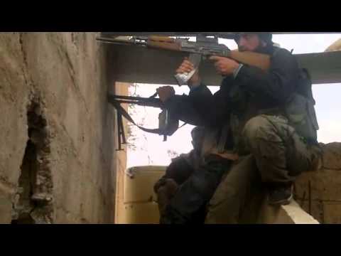 اشتباكات بين كتيبة عثمان بن عفان وقوات النظام على أسوار مطار دير الزور العسكري