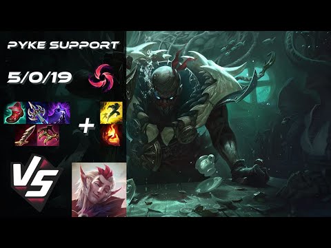 SUPPORT Pyke vs Rakan - EU Grandmaster Patch 14.8