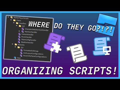 Roblox Script Organization Explained