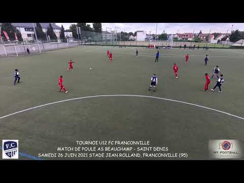 SAMEDI 26 JUIN 2021 TOURNOI FC FRANCONVILLE U11 MATCH DE POULE FC FRANCONVILLE 3 - CLICHY