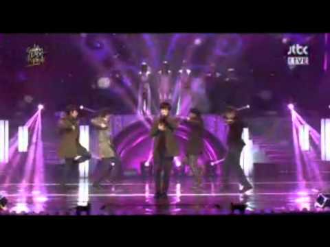 [CUT] 140116 B1A4 - Road (G.O.D) at Golden Disk Awards 2014