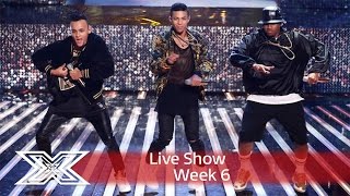 5 After Midnight perform an Earth, Wind &amp; Fire mash-up! | Live Shows Week 6 | The X Factor UK 2016