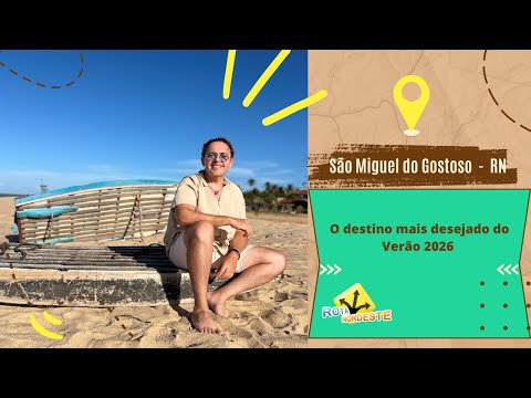 São Miguel do Gostoso: O destino mais desejado do Verão 2026 #rotanordeste 