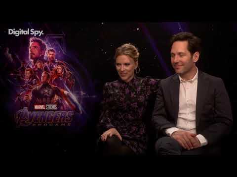 Scarlett Johansson and Paul Rudd Avengers Endgame interview