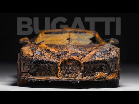 Restoration Abandoned BUGATTI LA VOITURE NOIRE - INCREDIBLE Transformation