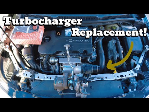 Replacing 2014-2024 Turbocharger Chevrolet Cruze! / Engine Under boost!