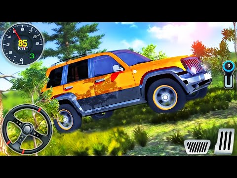 Offroad Car Simulator Driving 3D - 4x4 Jeep Drive Prado Hill Climb Racing - Android GamePlay
