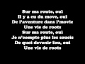 Black M - Sur Ma Route (Paroles- Lyrics) 