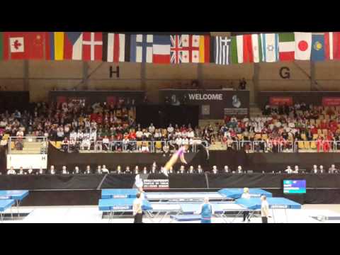 KORNETSKAYA Anna RUS compulsory Trampoline World Championships 2015