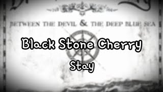 Black Stone Cherry - Stay (Lyric)