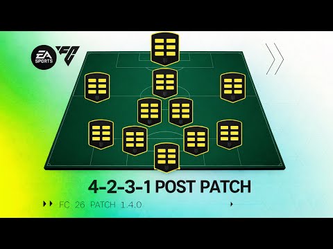 These Upgraded Game Changing 4-2-3-1 WIDE Custom Tactics Will Save You After Patch (v1.4.0)