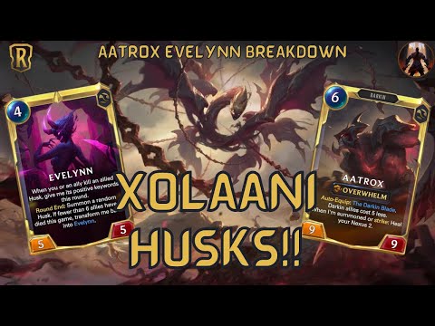 Xolaani Is Such A Good Game Finisher ft Evelynn Aatrox Husks | Legends of Runeterra